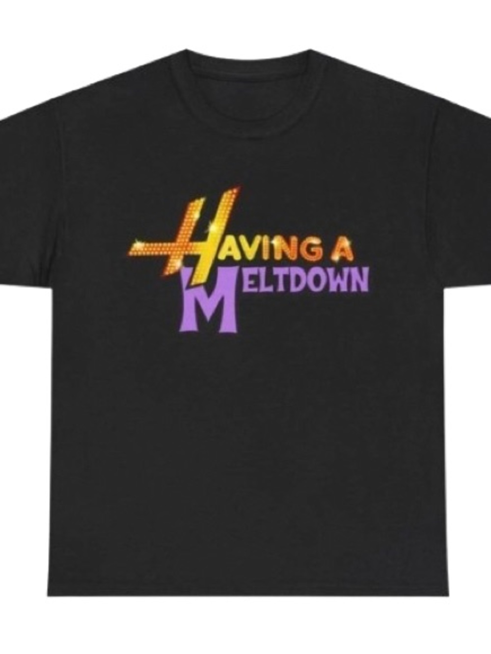 Hannah Montana tshirt- Black